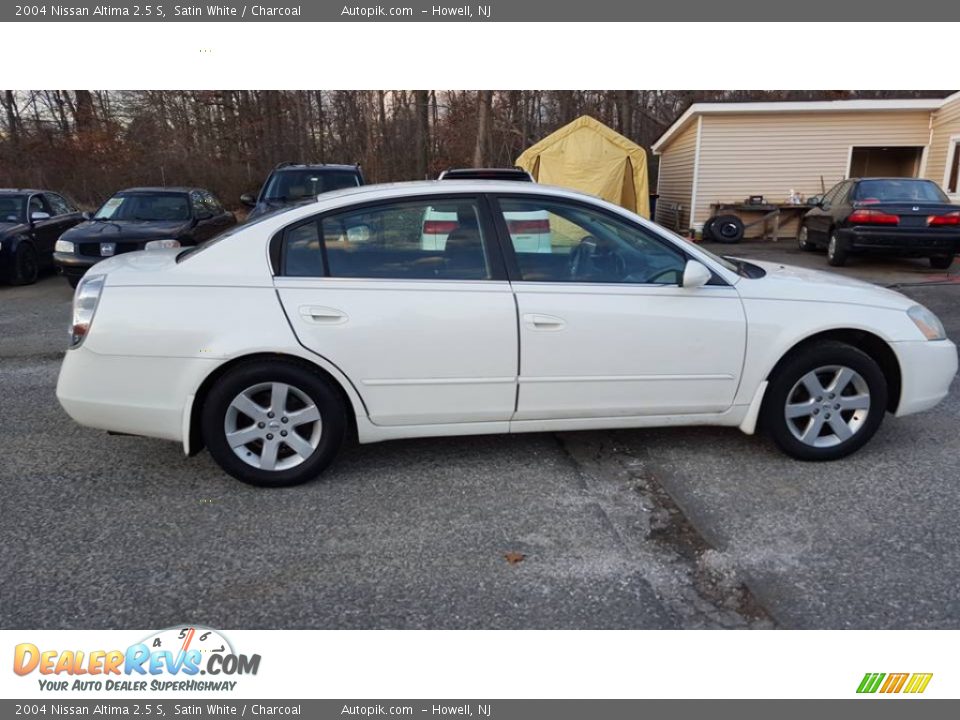 2004 Nissan Altima 2.5 S Satin White / Charcoal Photo #6
