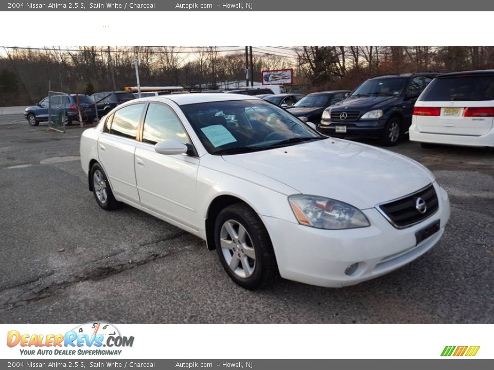 2004 Nissan Altima 2.5 S Satin White / Charcoal Photo #7