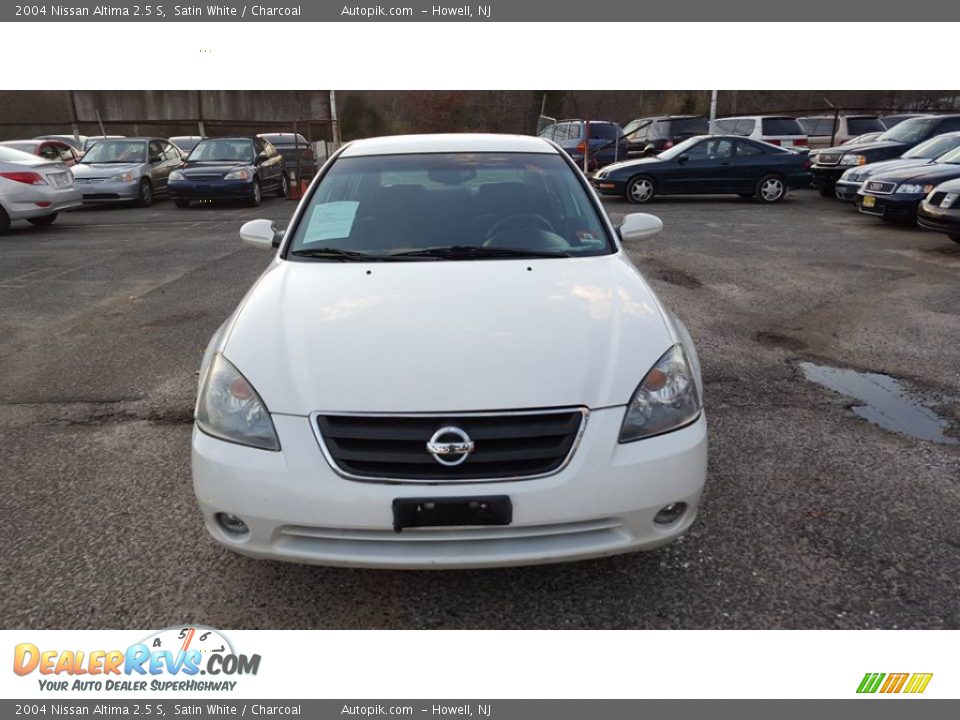 2004 Nissan Altima 2.5 S Satin White / Charcoal Photo #8
