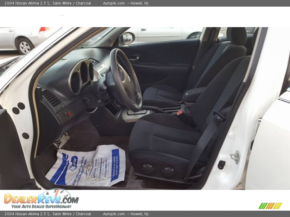 2004 Nissan Altima 2.5 S Satin White / Charcoal Photo #11