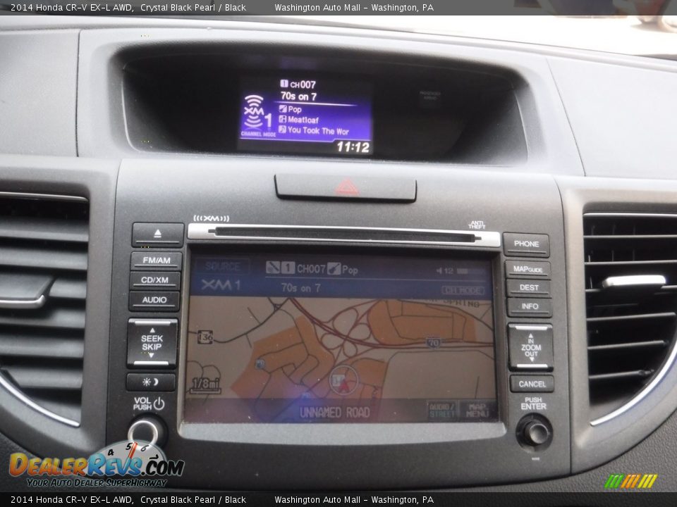 2014 Honda CR-V EX-L AWD Crystal Black Pearl / Black Photo #16