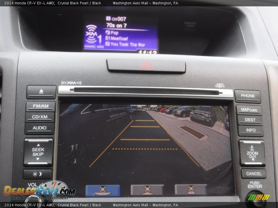 2014 Honda CR-V EX-L AWD Crystal Black Pearl / Black Photo #17