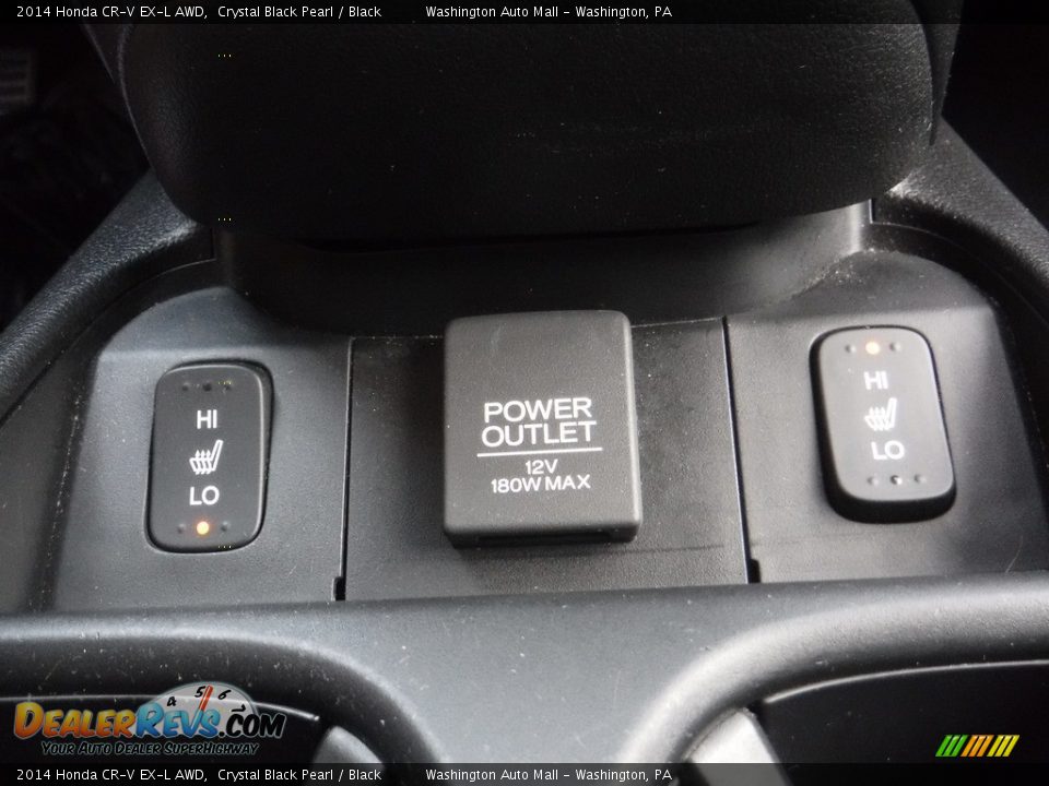 2014 Honda CR-V EX-L AWD Crystal Black Pearl / Black Photo #19