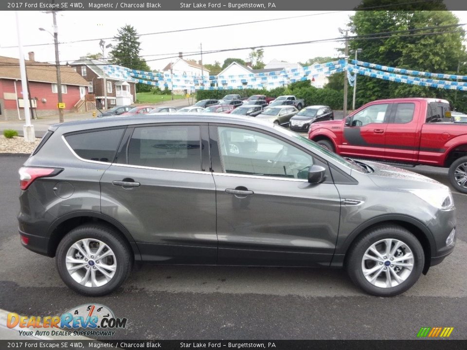 2017 Ford Escape SE 4WD Magnetic / Charcoal Black Photo #4