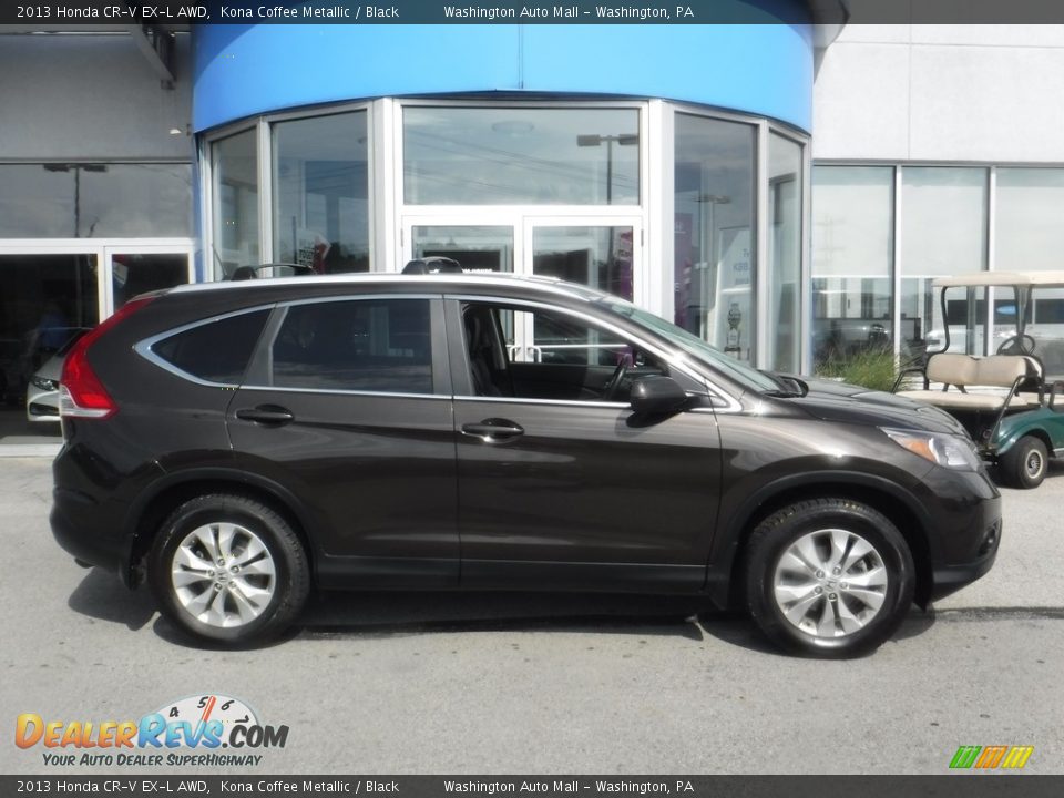 2013 Honda CR-V EX-L AWD Kona Coffee Metallic / Black Photo #2