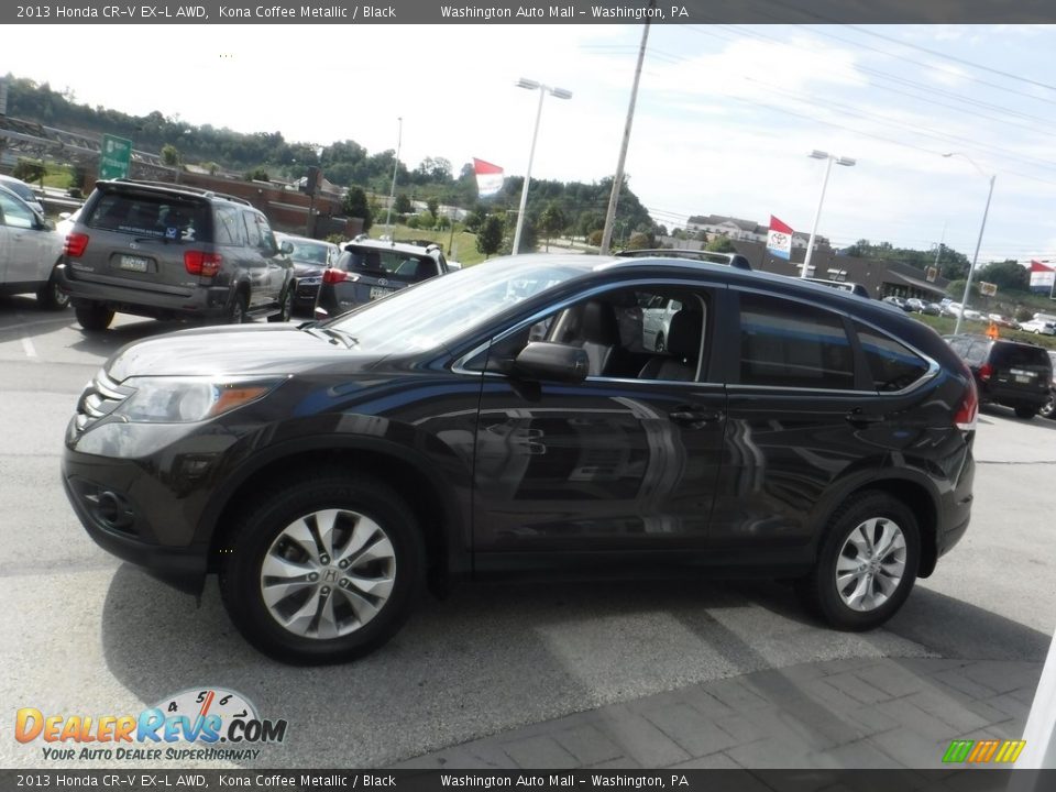 2013 Honda CR-V EX-L AWD Kona Coffee Metallic / Black Photo #6
