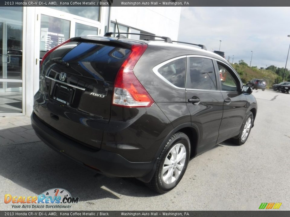 2013 Honda CR-V EX-L AWD Kona Coffee Metallic / Black Photo #9