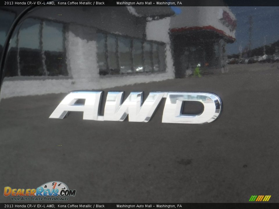 2013 Honda CR-V EX-L AWD Kona Coffee Metallic / Black Photo #10