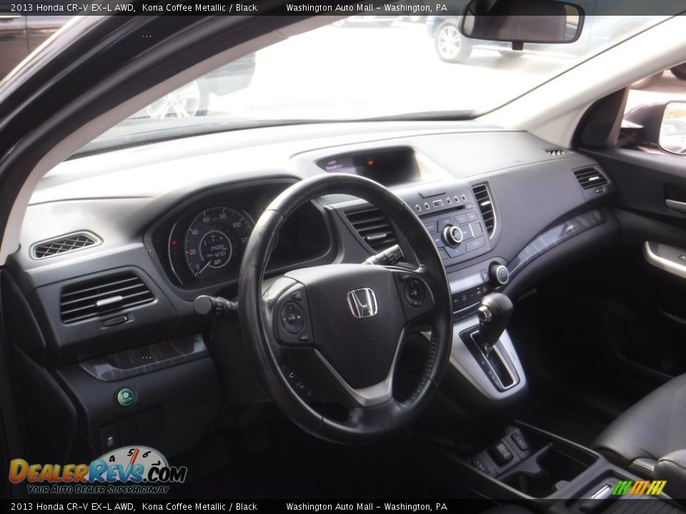 2013 Honda CR-V EX-L AWD Kona Coffee Metallic / Black Photo #13