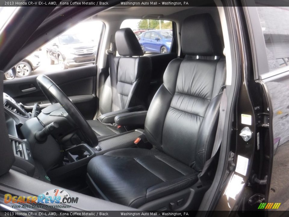 2013 Honda CR-V EX-L AWD Kona Coffee Metallic / Black Photo #14