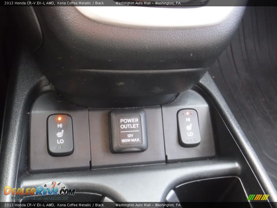 2013 Honda CR-V EX-L AWD Kona Coffee Metallic / Black Photo #19