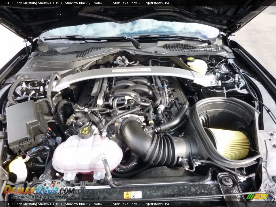 2017 Ford Mustang Shelby GT350 5.2 Liter DOHC 32-Valve Ti-VCT Flat Plane Crank V8 Engine Photo #3