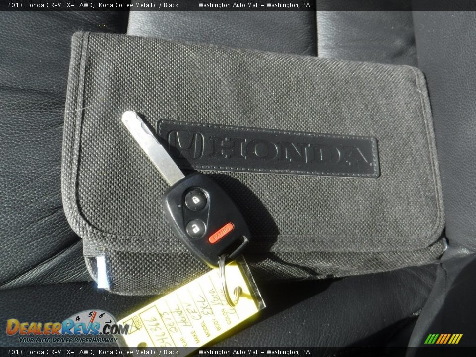 2013 Honda CR-V EX-L AWD Kona Coffee Metallic / Black Photo #23