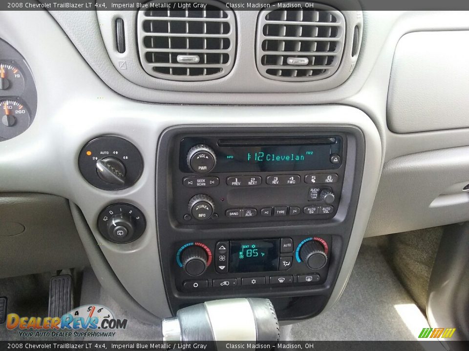 2008 Chevrolet TrailBlazer LT 4x4 Imperial Blue Metallic / Light Gray Photo #5