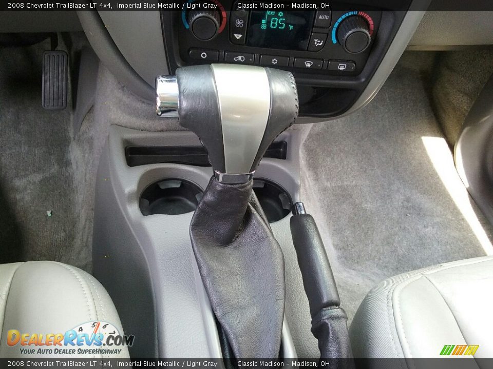 2008 Chevrolet TrailBlazer LT 4x4 Imperial Blue Metallic / Light Gray Photo #6