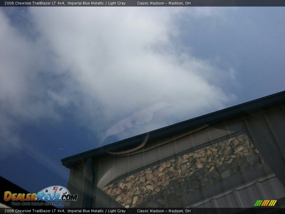 2008 Chevrolet TrailBlazer LT 4x4 Imperial Blue Metallic / Light Gray Photo #8