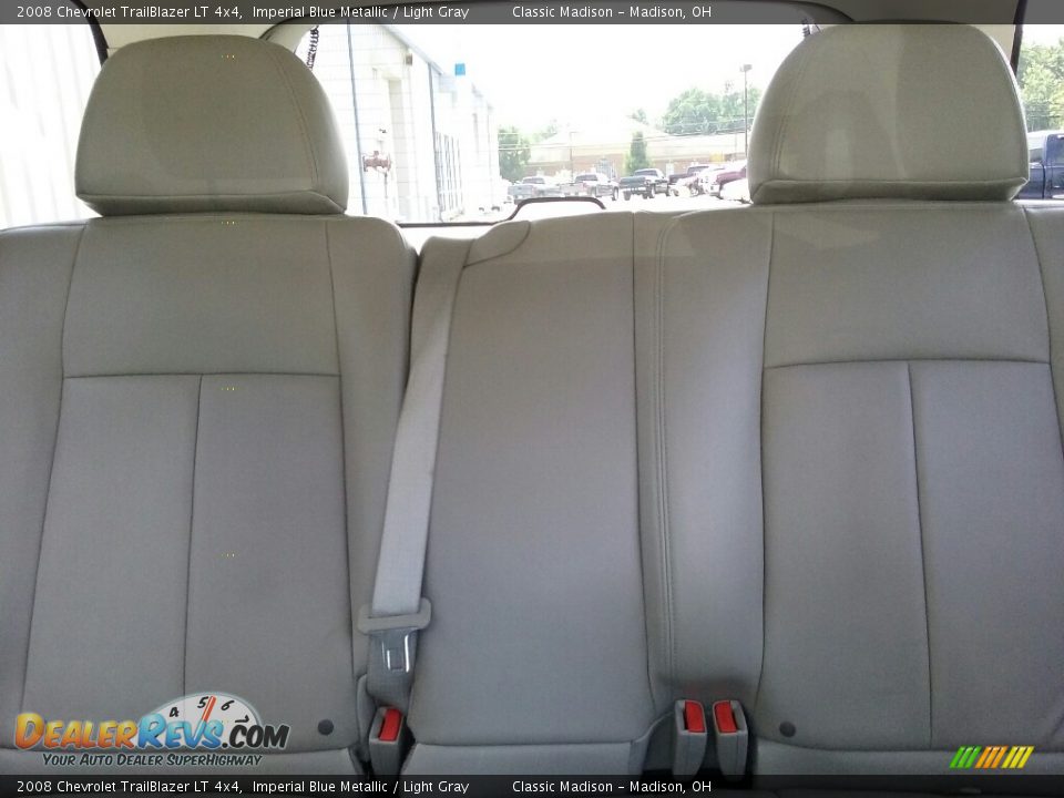 2008 Chevrolet TrailBlazer LT 4x4 Imperial Blue Metallic / Light Gray Photo #9