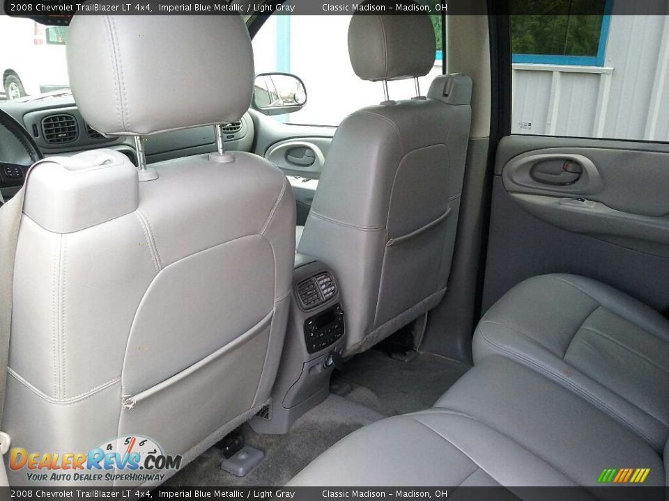 2008 Chevrolet TrailBlazer LT 4x4 Imperial Blue Metallic / Light Gray Photo #12