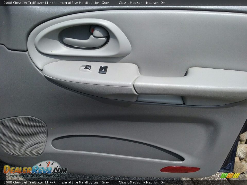 2008 Chevrolet TrailBlazer LT 4x4 Imperial Blue Metallic / Light Gray Photo #18