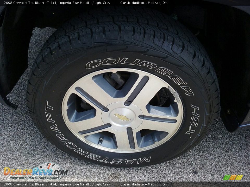 2008 Chevrolet TrailBlazer LT 4x4 Imperial Blue Metallic / Light Gray Photo #20