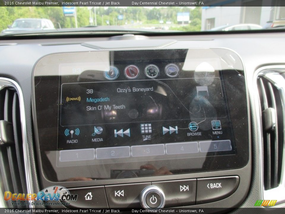 2016 Chevrolet Malibu Premier Iridescent Pearl Tricoat / Jet Black Photo #17