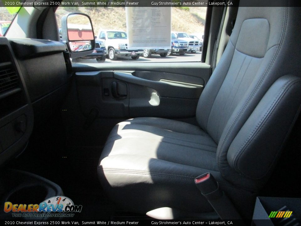 2010 Chevrolet Express 2500 Work Van Summit White / Medium Pewter Photo #14