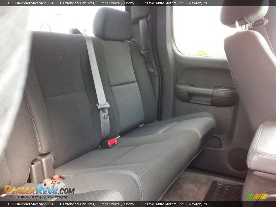 2013 Chevrolet Silverado 1500 LT Extended Cab 4x4 Summit White / Ebony Photo #11