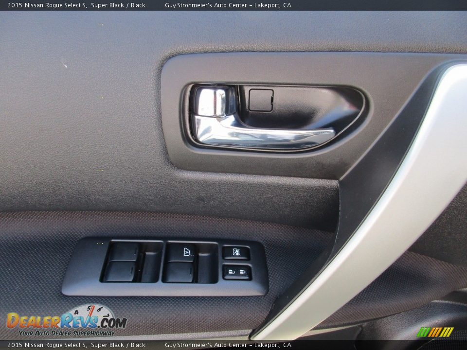2015 Nissan Rogue Select S Super Black / Black Photo #10