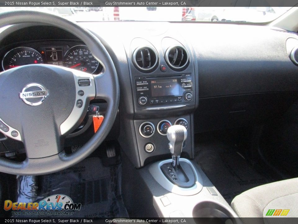 2015 Nissan Rogue Select S Super Black / Black Photo #14