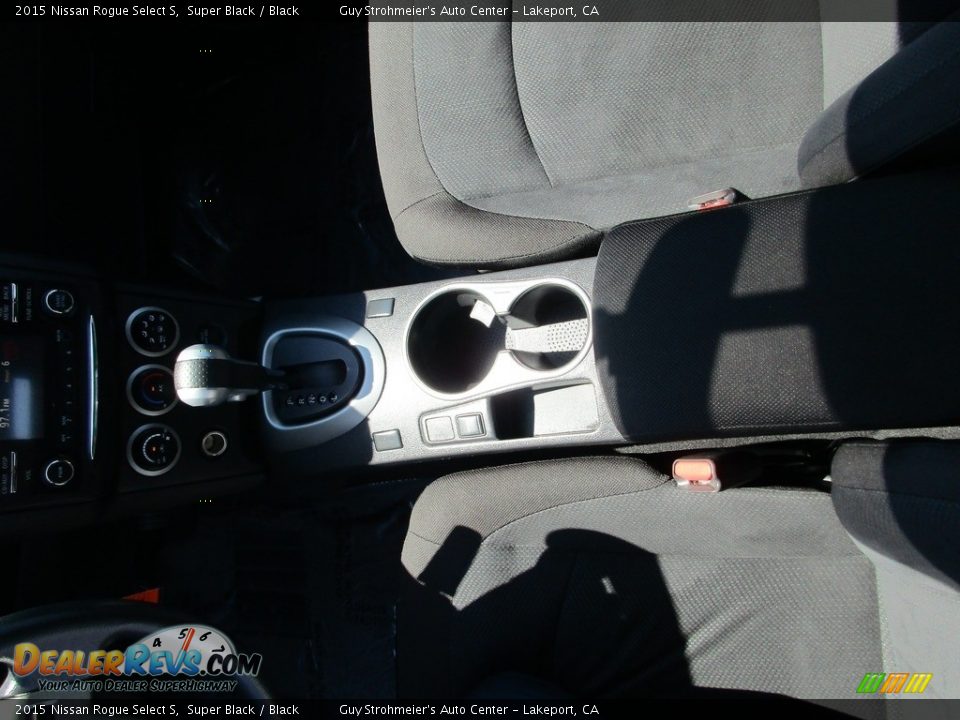 2015 Nissan Rogue Select S Super Black / Black Photo #18
