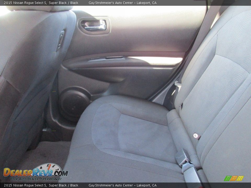 2015 Nissan Rogue Select S Super Black / Black Photo #20
