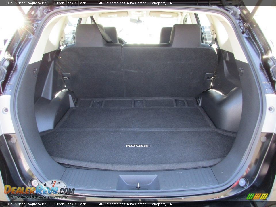 2015 Nissan Rogue Select S Super Black / Black Photo #23