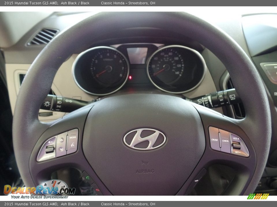 2015 Hyundai Tucson GLS AWD Ash Black / Black Photo #21