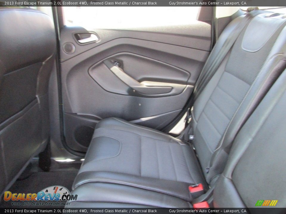 2013 Ford Escape Titanium 2.0L EcoBoost 4WD Frosted Glass Metallic / Charcoal Black Photo #20