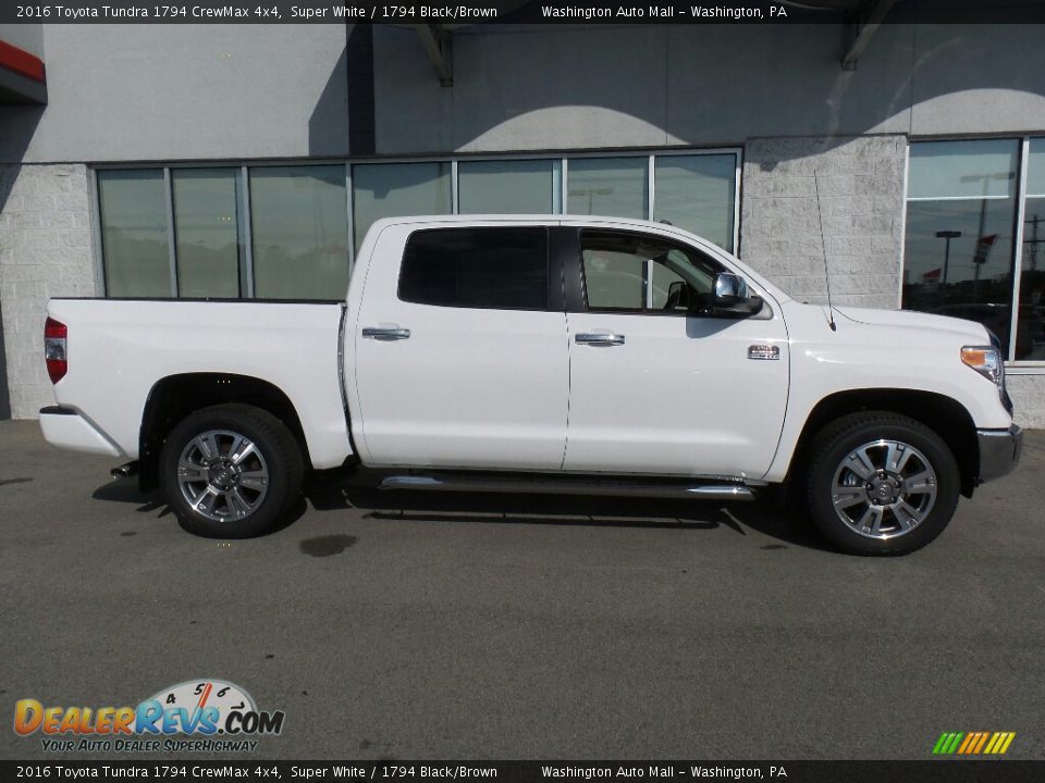 Super White 2016 Toyota Tundra 1794 CrewMax 4x4 Photo #2