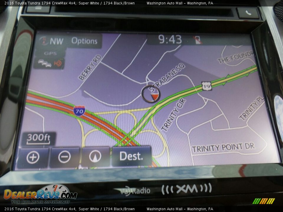 2016 Toyota Tundra 1794 CrewMax 4x4 Super White / 1794 Black/Brown Photo #15