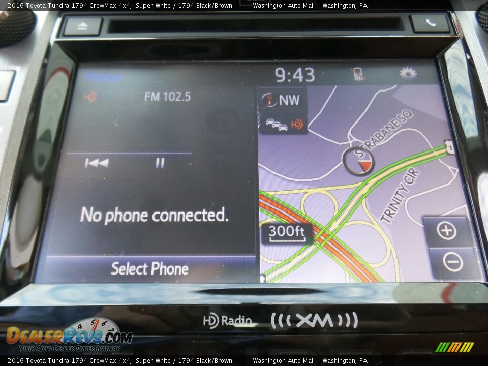 2016 Toyota Tundra 1794 CrewMax 4x4 Super White / 1794 Black/Brown Photo #16