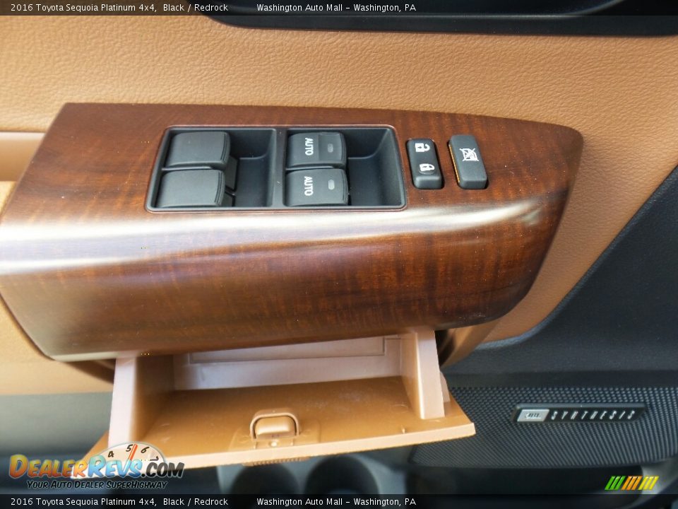 Controls of 2016 Toyota Sequoia Platinum 4x4 Photo #10