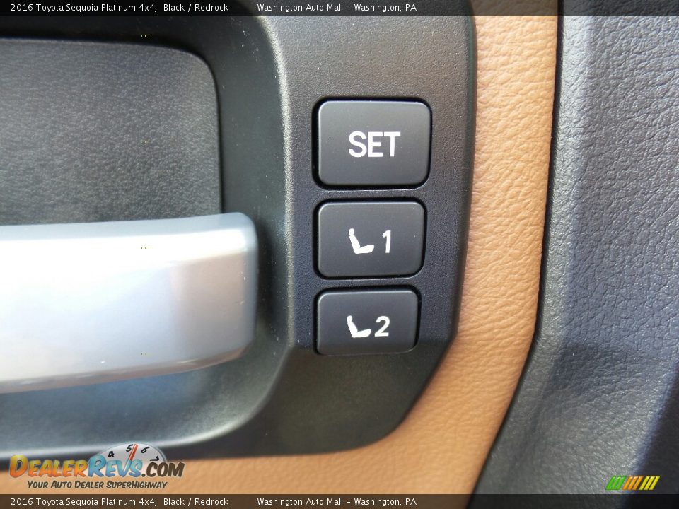 Controls of 2016 Toyota Sequoia Platinum 4x4 Photo #11