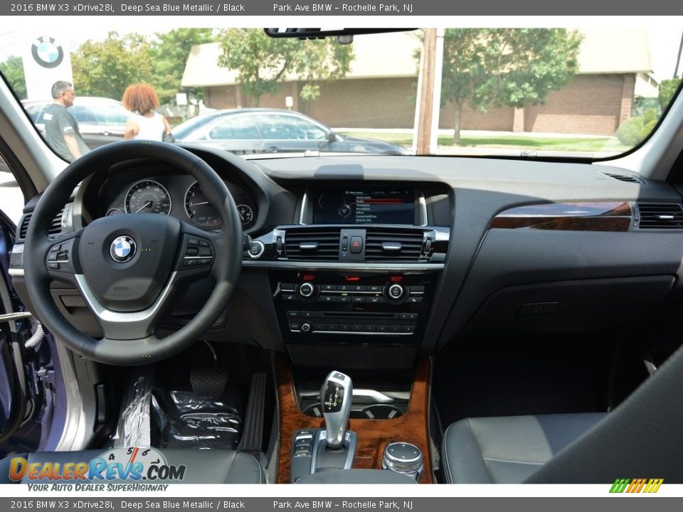 2016 BMW X3 xDrive28i Deep Sea Blue Metallic / Black Photo #15