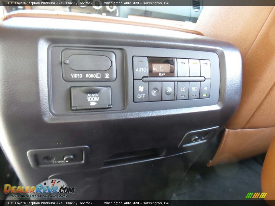 Controls of 2016 Toyota Sequoia Platinum 4x4 Photo #31