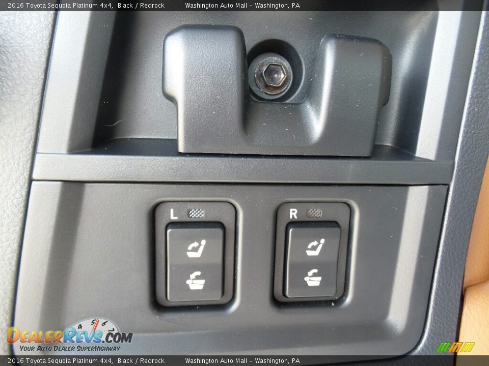 Controls of 2016 Toyota Sequoia Platinum 4x4 Photo #36
