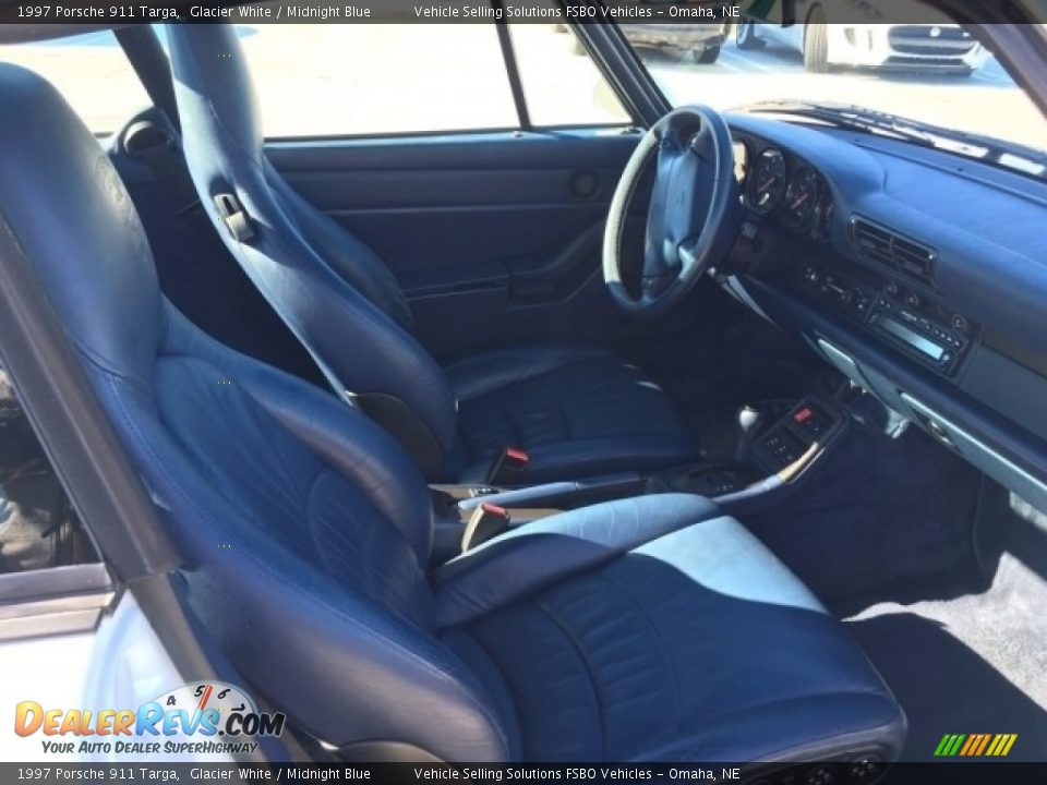 Front Seat of 1997 Porsche 911 Targa Photo #5