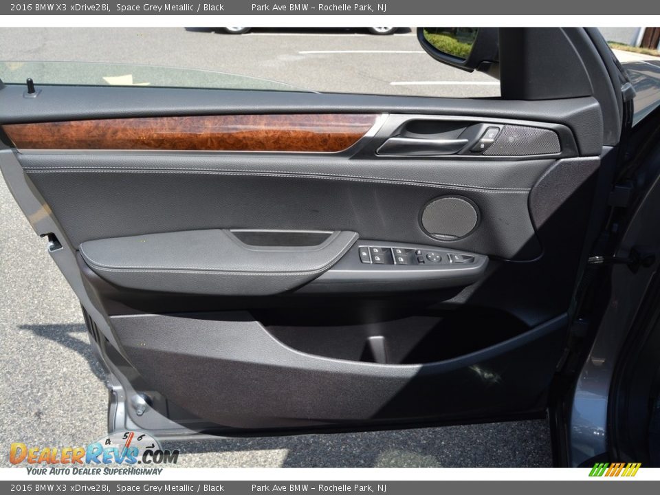 2016 BMW X3 xDrive28i Space Grey Metallic / Black Photo #8
