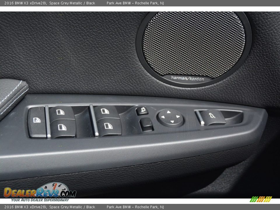 2016 BMW X3 xDrive28i Space Grey Metallic / Black Photo #9
