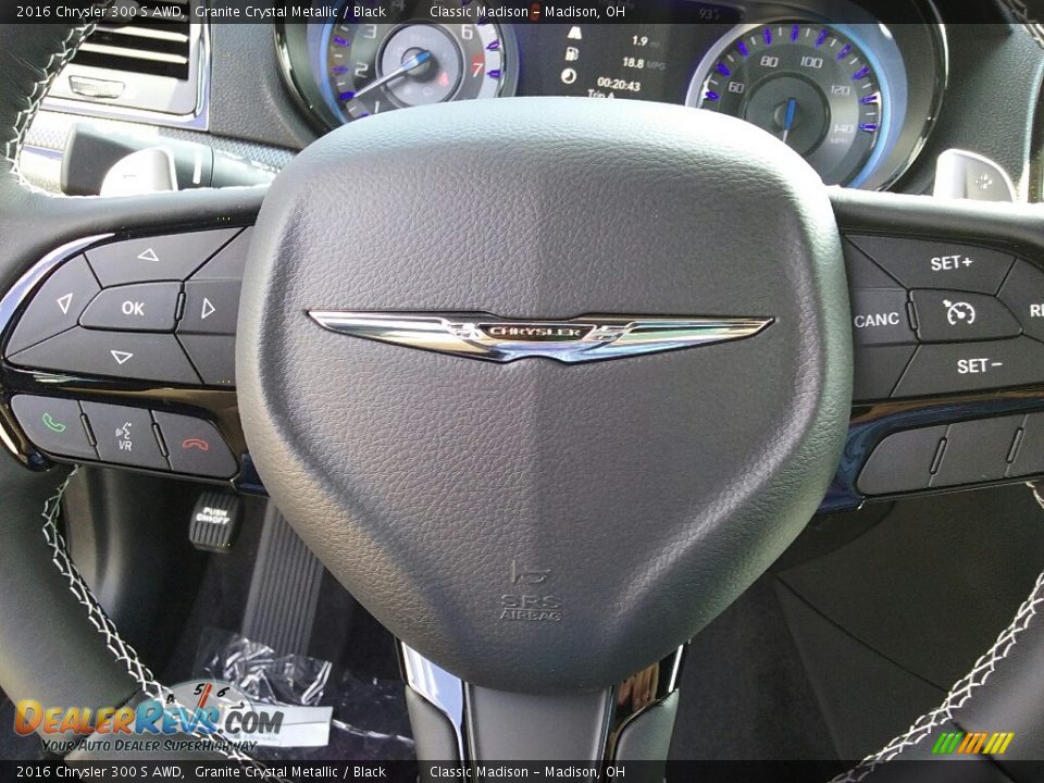 2016 Chrysler 300 S AWD Granite Crystal Metallic / Black Photo #5