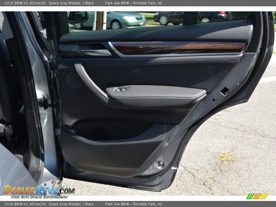 2016 BMW X3 xDrive28i Space Grey Metallic / Black Photo #24