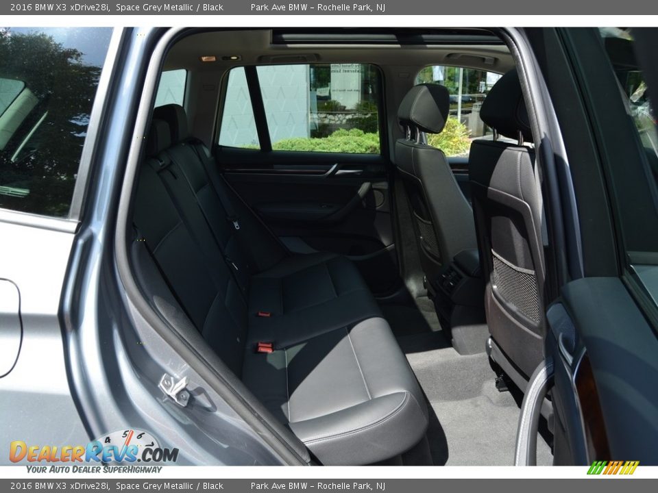 2016 BMW X3 xDrive28i Space Grey Metallic / Black Photo #25