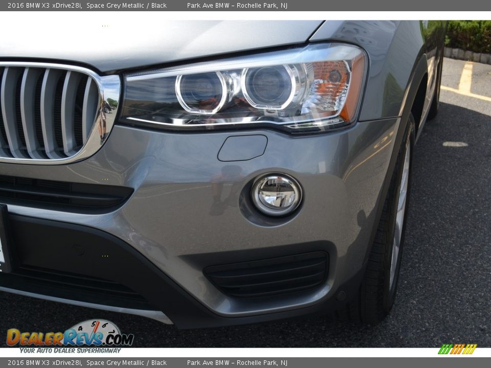 2016 BMW X3 xDrive28i Space Grey Metallic / Black Photo #31