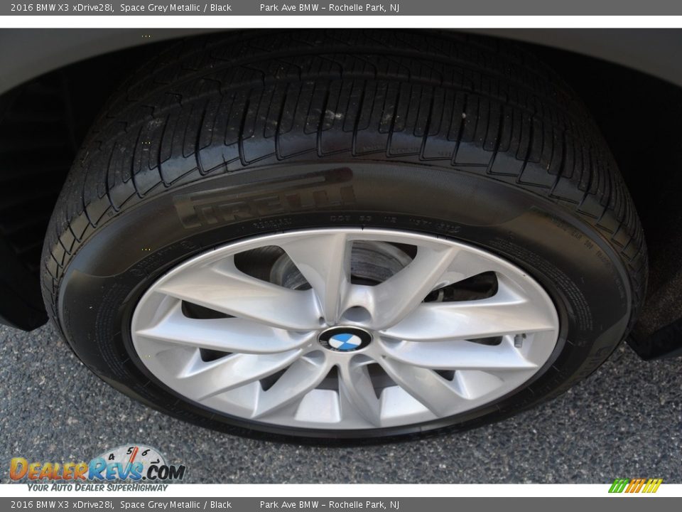 2016 BMW X3 xDrive28i Space Grey Metallic / Black Photo #33